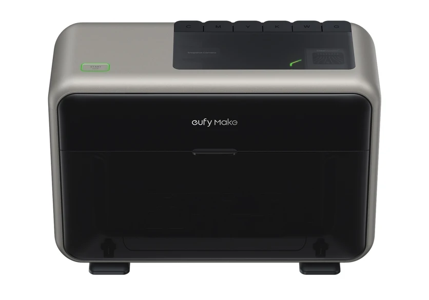 La impresora UV eufyMake E1: cama de 330 x 420 mm, 5 mm de textura en relieve y la única máquina puntera de esta lista con un año de entregas a sus espaldas