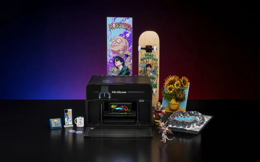 HeyGears G1 und G1X: Vollfarb-3D-Druck zum Desktop-Preis