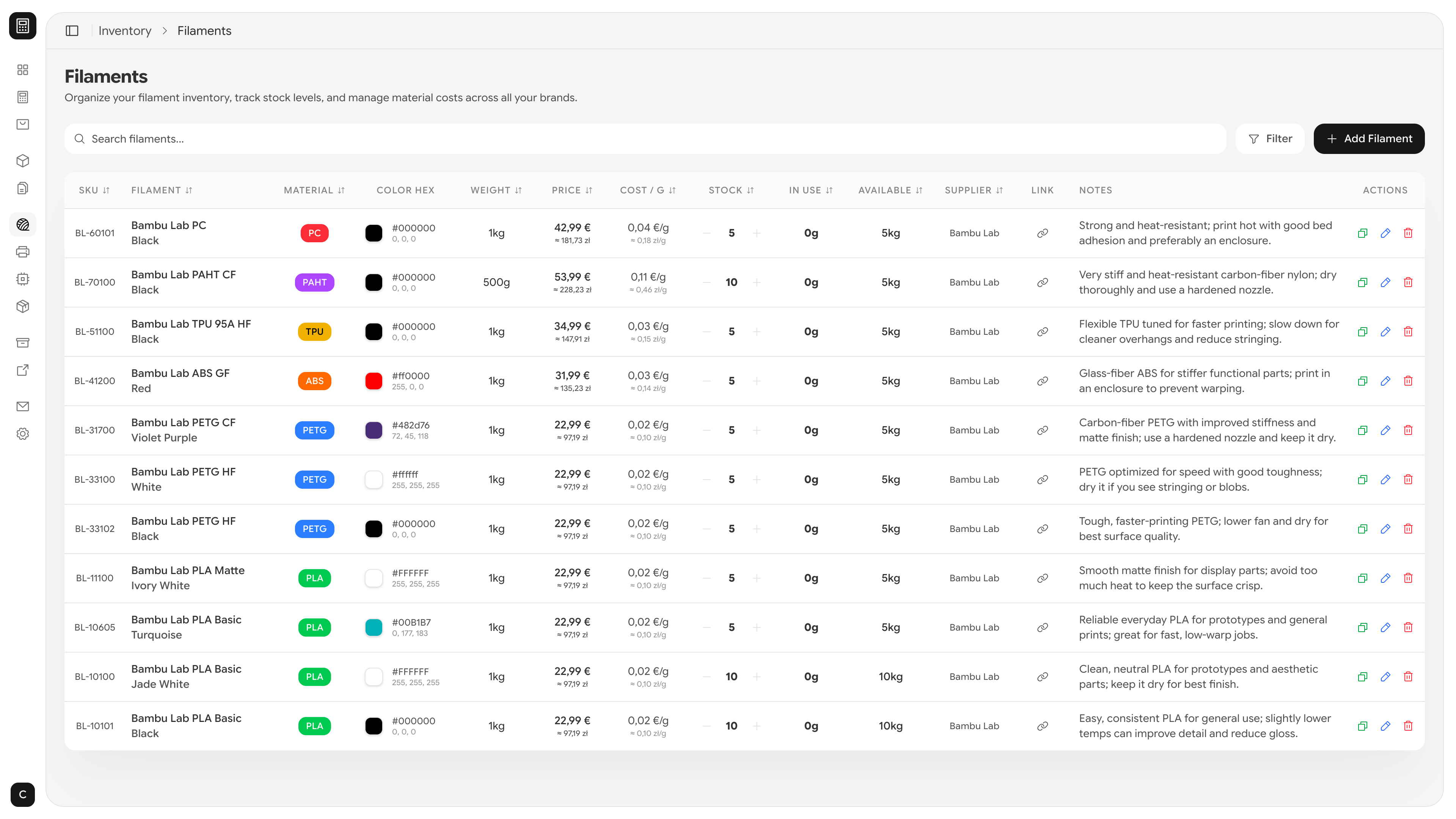 Inventory Management