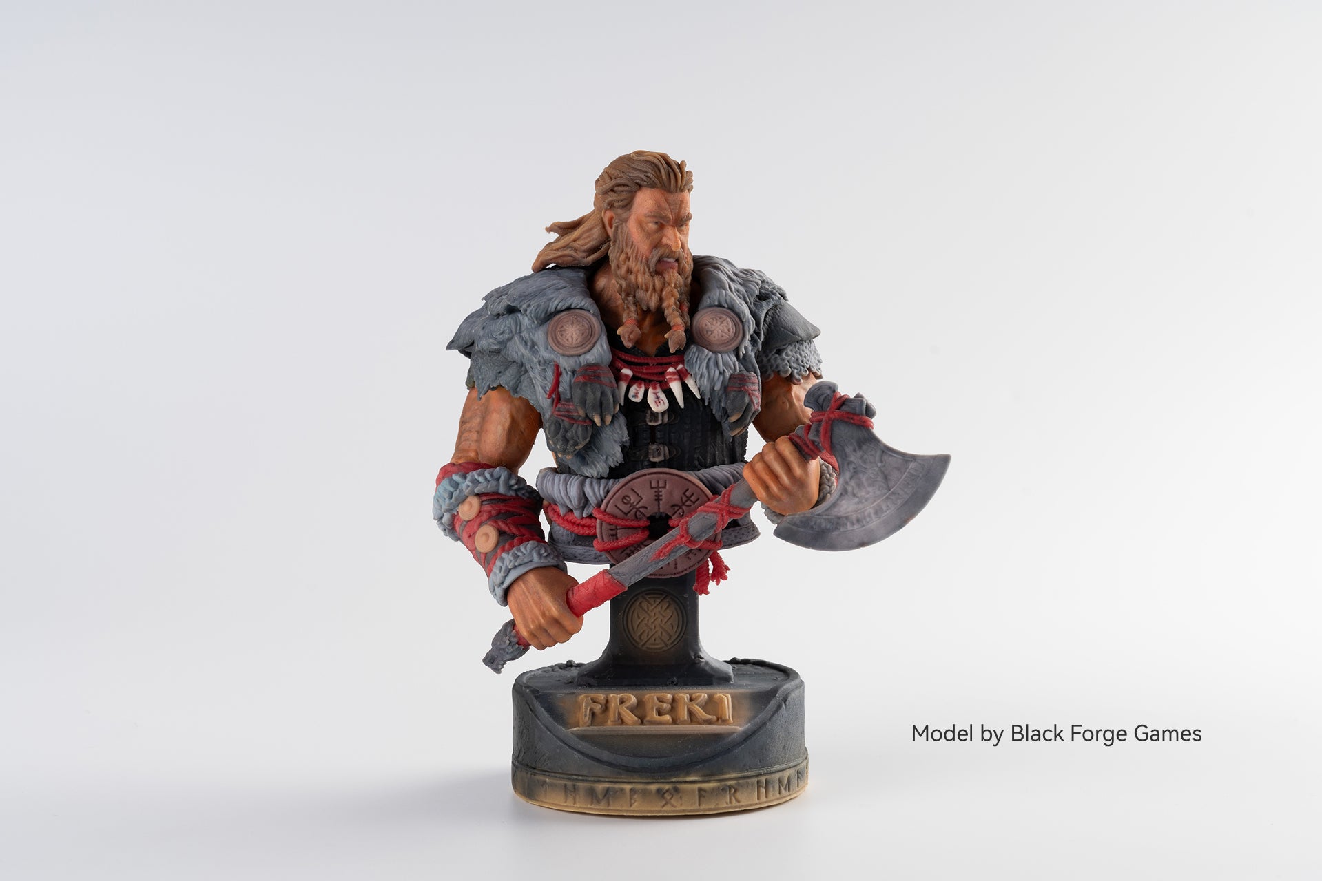 A full-color 3D print off the HeyGears G1X, with color built into the object rather than painted on after